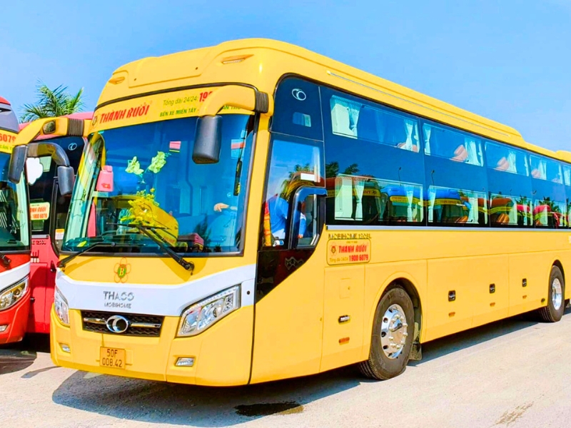 Rejoignez Dalat en toute simplicité avec les bus Thanh Buoi : confort et départs fréquents depuis Hô Chi Minh-Ville