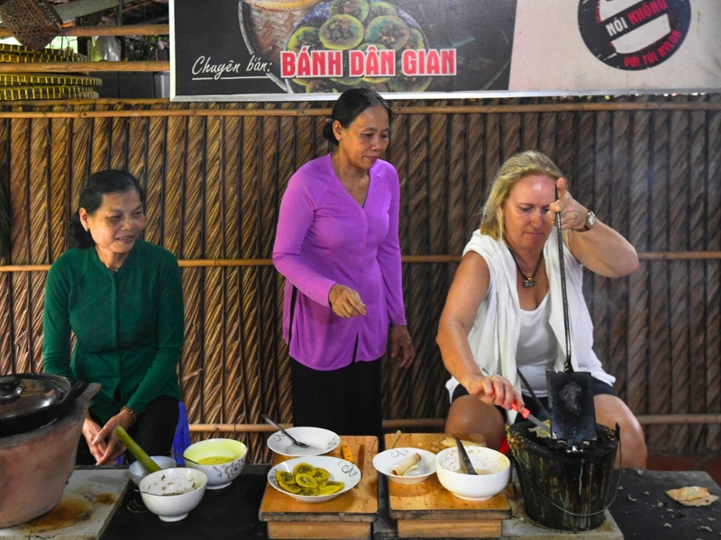 Préparation des gâteaux