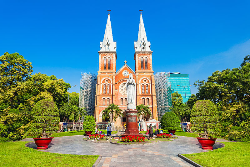 cathedrale a saigon