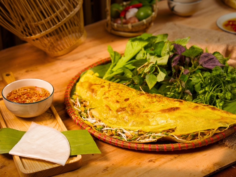 Banh xeo (Crêpe vietnamienne)