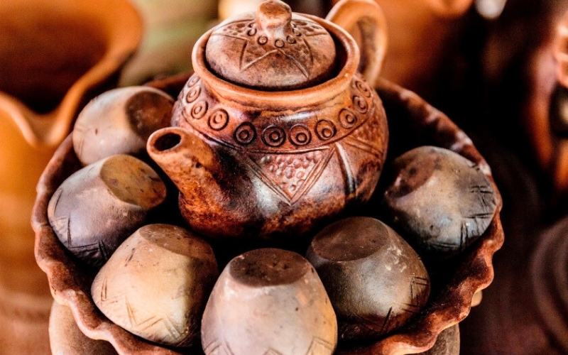 Chaque pièce de céramique de village Bau Truc, Ninh Thuân est une création unique