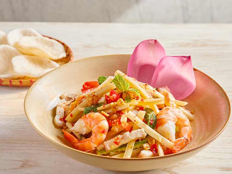 Goi ngo sen (Salade de tiges de lotus)