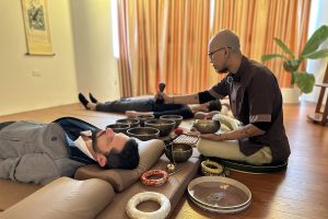 meditazione con le ciotole