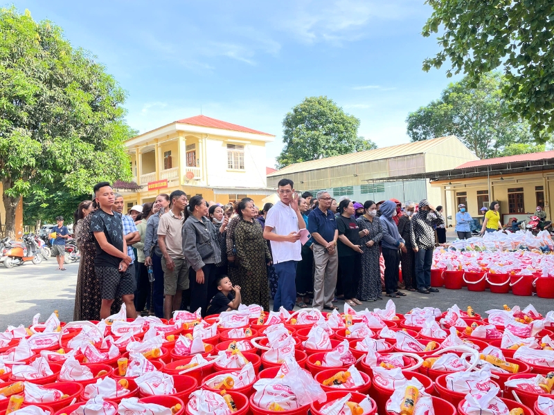 Horizon Vietnam al fianco degli abitanti di Nghê An dopo il tifone Wipha (2–3/8/2025)