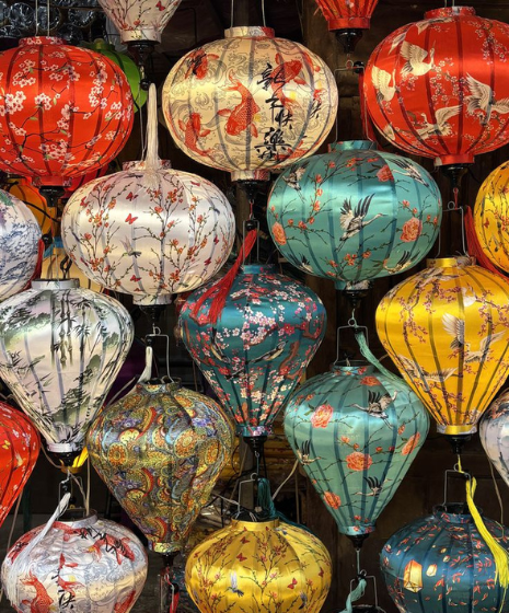 Le lanterne di Hoi An : simbolo magico della città delle luci