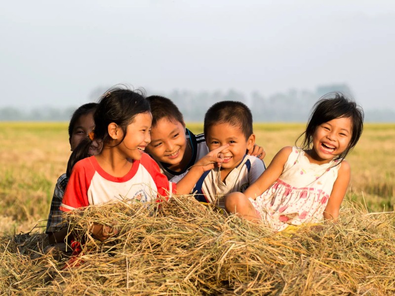 les enfants vietnamiens