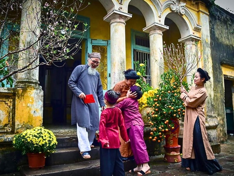 Xong dat Tet au Vietnam