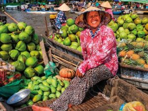 mercato galleggiante di cai rang viaggio